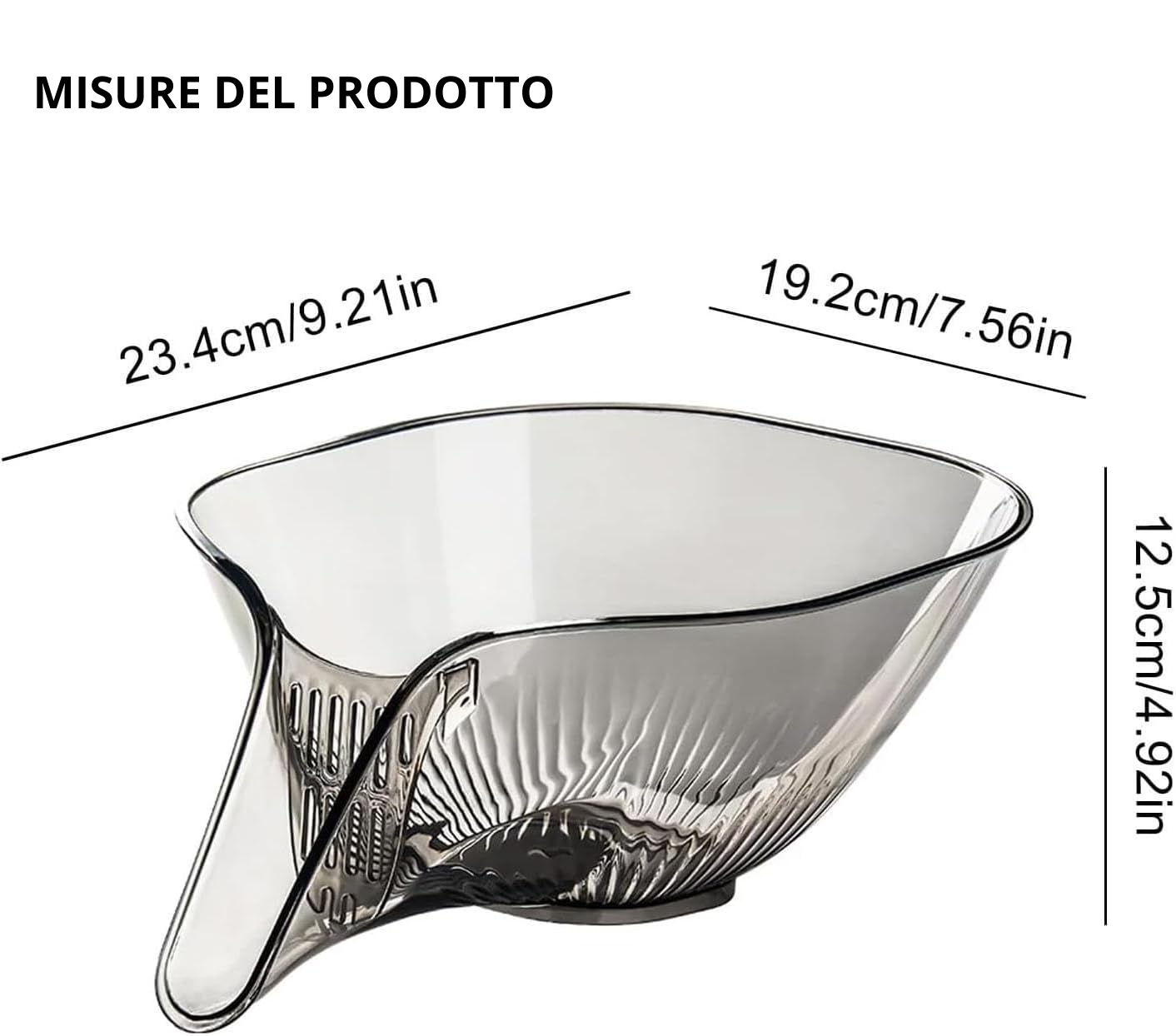 DRAINY - Ciotola Filtranti Resistenti alle Alte Temperature